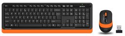 A4 TECH FG1010 USB KABLOSUZ Q MULTIMEDIA KLAVYE + MOUSE SET TURUNCU - A4 TECH
