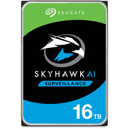 SEAGATE SKYHAWK AI 16 TB 7200RPM 512MB SATA3 550TB/Y RV 7/24 (ST16000VE004) - SEAGATE