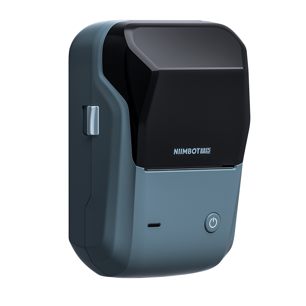 NIIMBOT B1, Taşınabilir, Mürekkepsiz, Termal Etiket Yazıcı (Bluetooth, USB) Uzay Mavisi - Niimbot - görsel 4