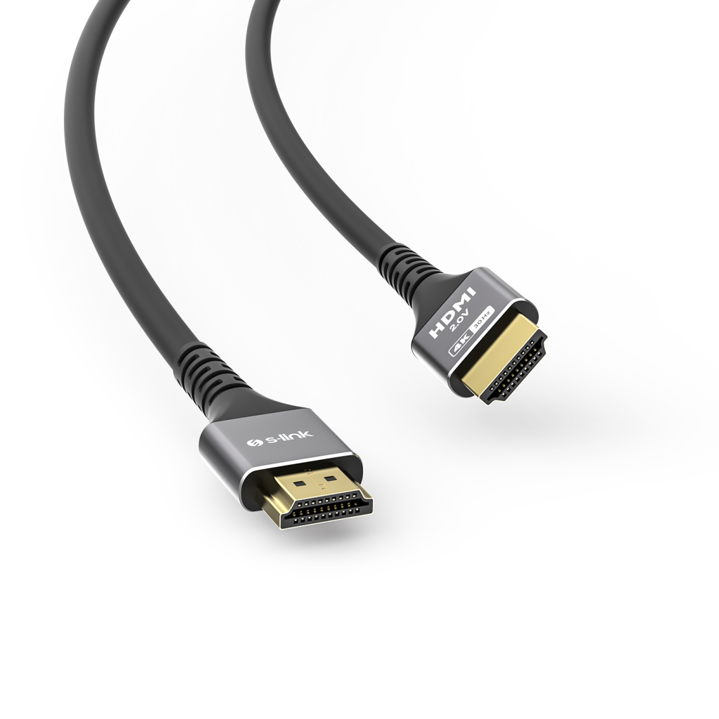 S-LINK SLX-HD4K10 10 Mt Metal v2.0 4K (4096*2160) 30Hz HDMI Kablo - S-LINK - görsel 2