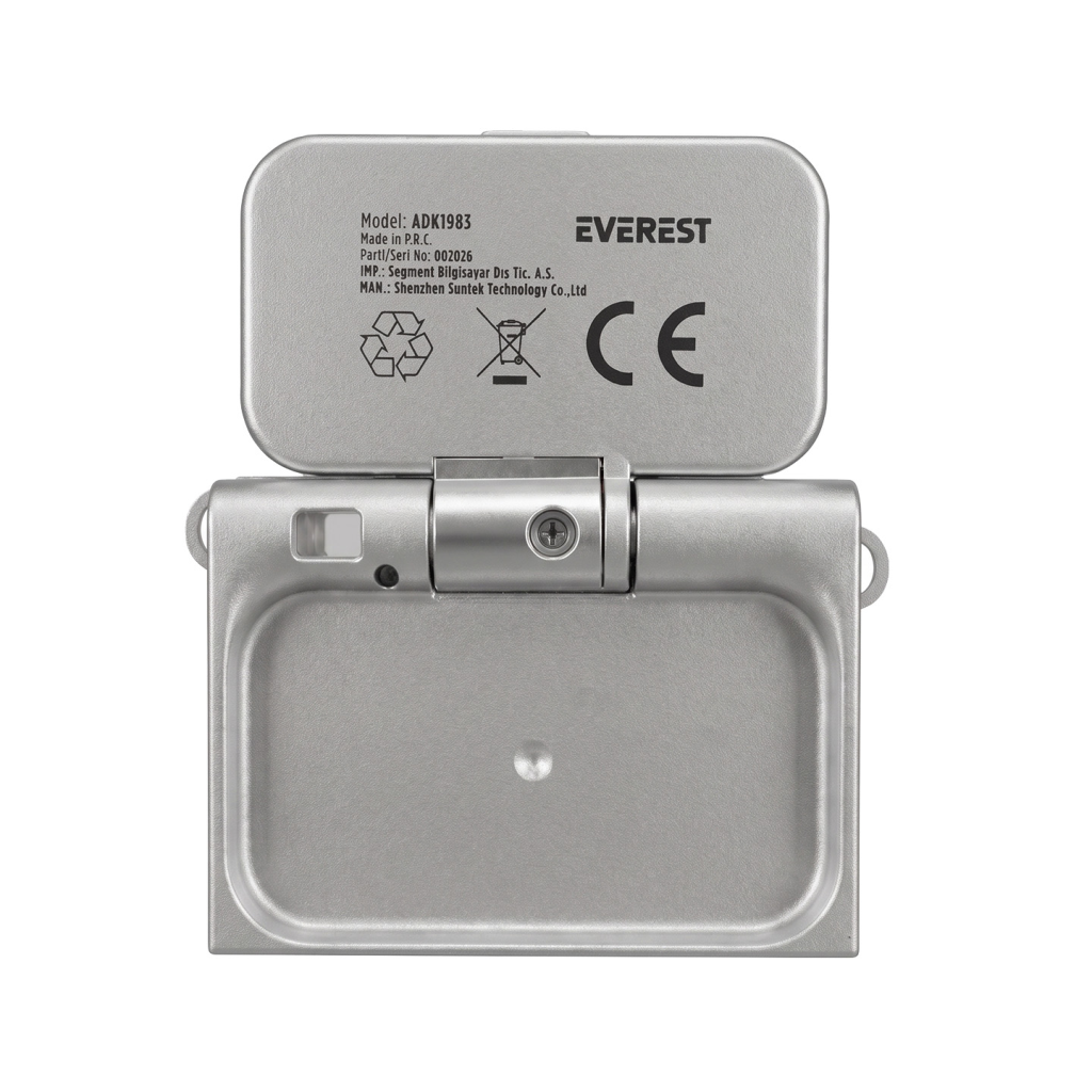 EVEREST ADK1983, Kahverengi, 2K QHD, 180mAh Batarya, 1.47inç Katlanabilir Ekran, Flashlı, Mini Retro Dijital Kamera - Everest - görsel 5