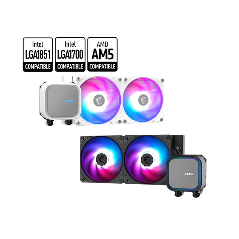MSI MAG CORELIQUID A13 240 240MM ARGB CPU SIVI SOĞUTUCUSU (LGA 1700/1851/AM4/AM5 UYUMLU) - Msi