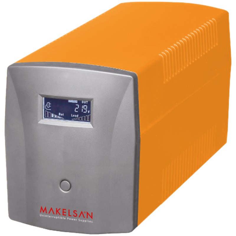 MAKELSAN LION 1200VA Line Interactive UPS  (2x7A Akü) - Makelsan - görsel 2