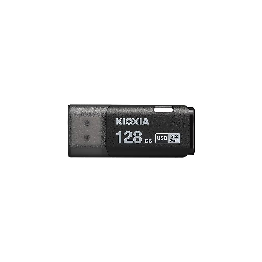 KIOXIA U301K 128GB USB 3.2 Gen1 TransMemory Flash Disk (Siyah) - Kioxia - görsel 2