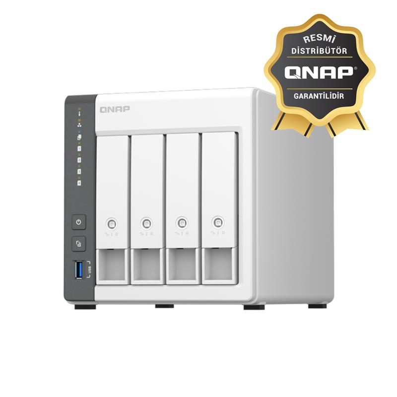 QNAP TS-433 4GB 4x3.5" Disk Yuvalı NAS Server - QNAP - görsel 2