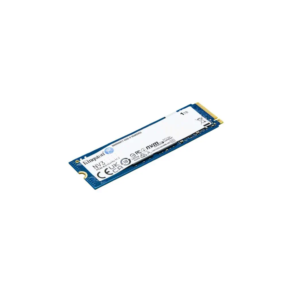 KINGSTON SNV3S/1000G, NV3, 1TB, 6000/4000, Gen4, NVME PCIe M.2 2280, SSD - Kingston - görsel 2