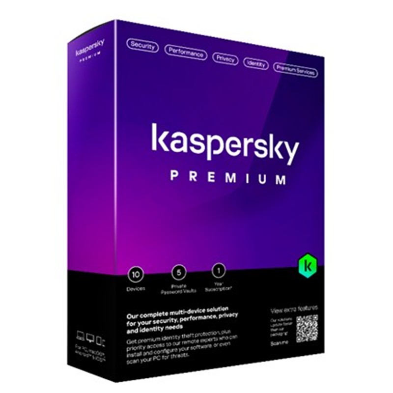 KASPERSKY PREMIUM ELEKTRONIK LISANS 10 KULLANICI 1 YIL - Kaspersky