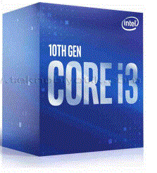 INTEL (10.Nesil) Comet Lake i3-10100 3.6GHz ~ 4.3GHz 6mb 1200p İşlemci Box (Fanlı) - INTEL