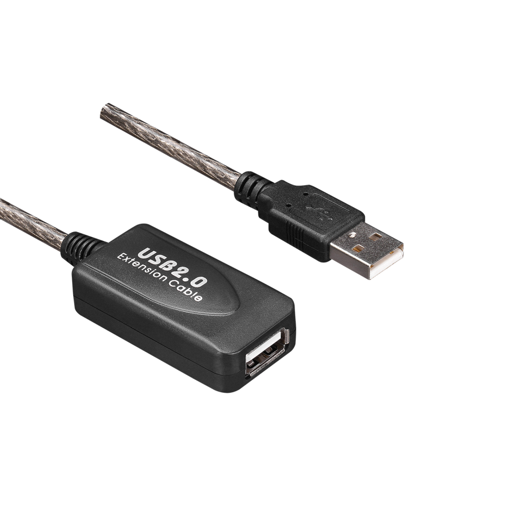 S-LINK SL-UE135 15 Mt USB 2.0 USB Uzatma Kablosu Şeffaf - S-LINK - görsel 3