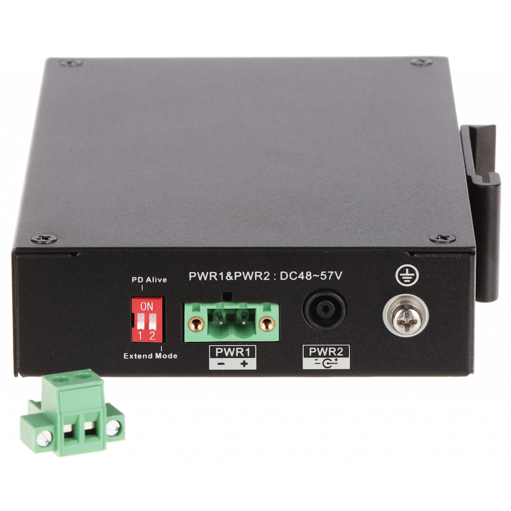DAHUA PFS3106-4ET-60-V2, 4 Port, Megabit, PoE 60W, 1 Port Gigabit Uplink, 1 Port Gigabit SFP, Yönetilemez, Masaüstü Switch - Dahua - görsel 2