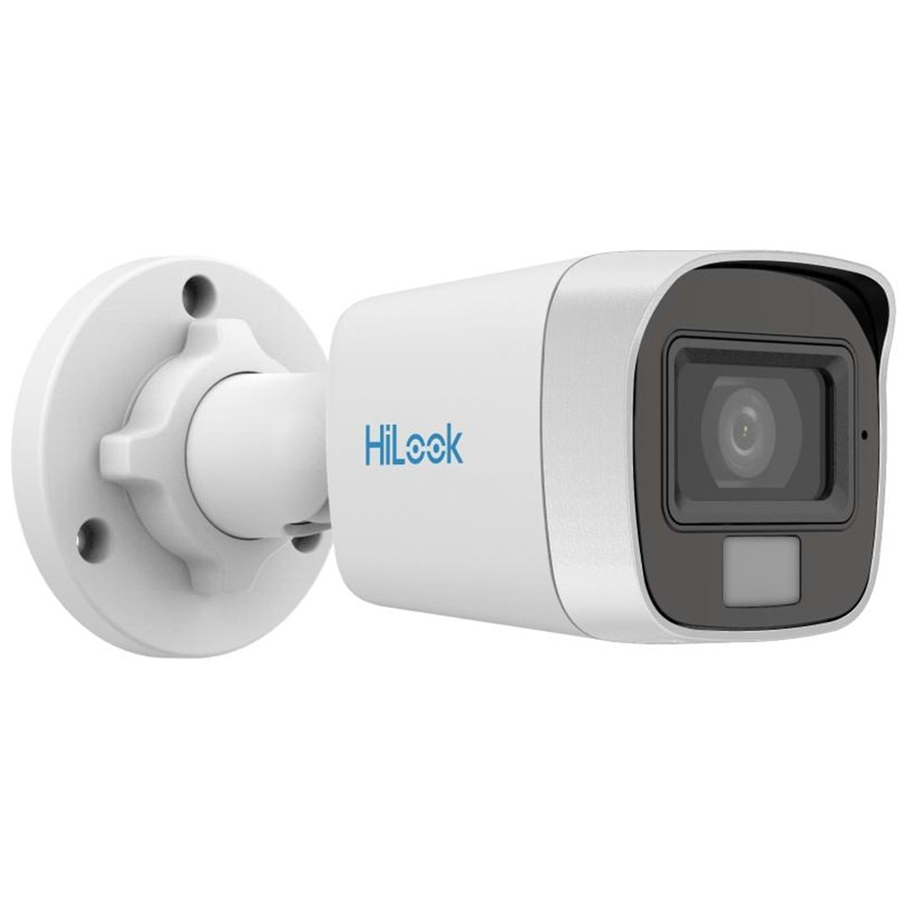 HILOOK THC-B129-LPS, 2Mpix, 2.8mm Lens, 20Mt Gece Görüşü, IP66, Color Vu, Dahili Mikrofon, Bullet Kamera - Hilook - görsel 2