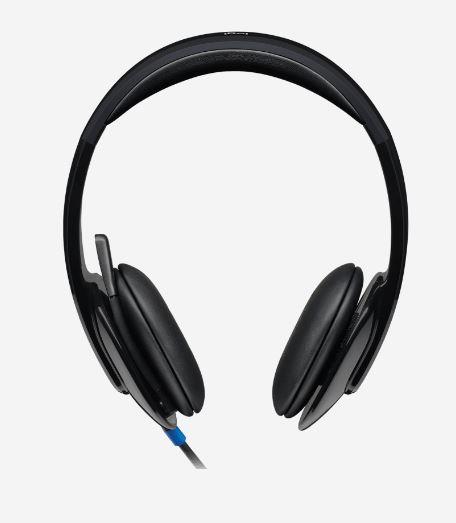 LOGITECH H540 USB SİYAH KULAKLIK 981-000480 - Logitech - görsel 3