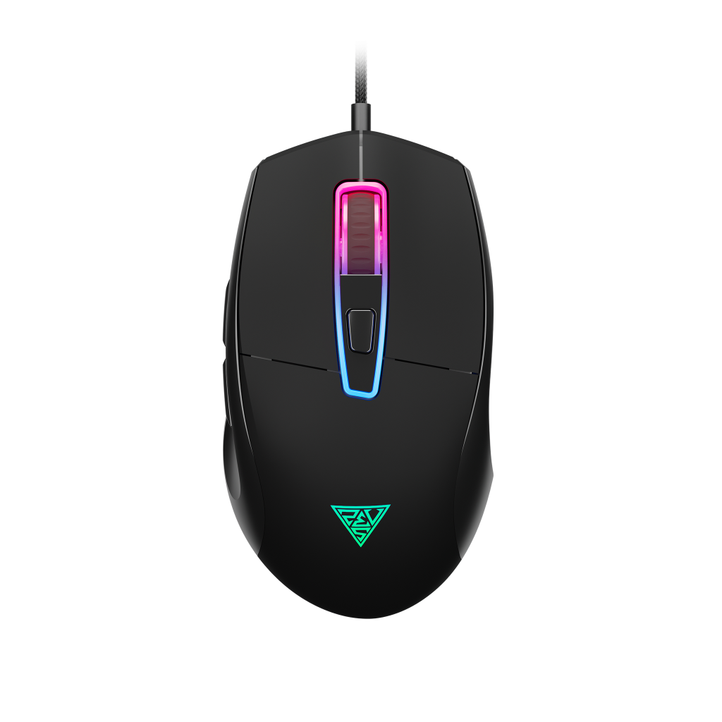 GAMDIAS ZEUS M5, RGB Aydınlatma, USB Kablolu,  7 Programlanabilir Buton, Gaming Mouse, 12.800 DPI, Siyah - Gamdias