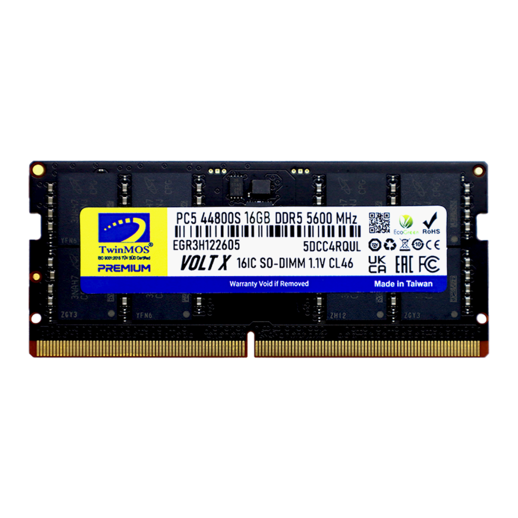 TWINMOS TMD516GB5600S46 16GB (Tek Parça) DDR5 5600MHz Notebook Bellek - TWINMOS - görsel 2