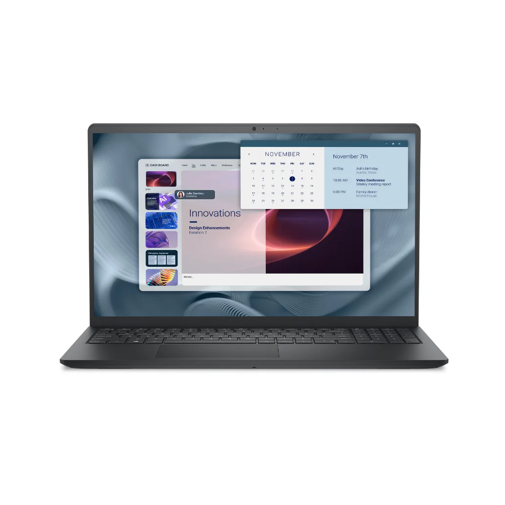 DELL Pro 15 Essential PV15250 i5-1334U 16GB 512GB SSD O/B Intel Iris Xe 15.6" DOS Siyah Notebook - DELL - görsel 2