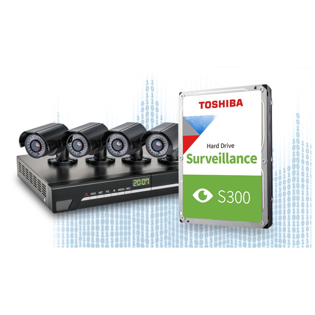 TOSHIBA HDWT840UZSVA S300 3.5" 4TB 5400rpm 256mb SATA 7/24 Harddisk - TOSHIBA - görsel 4