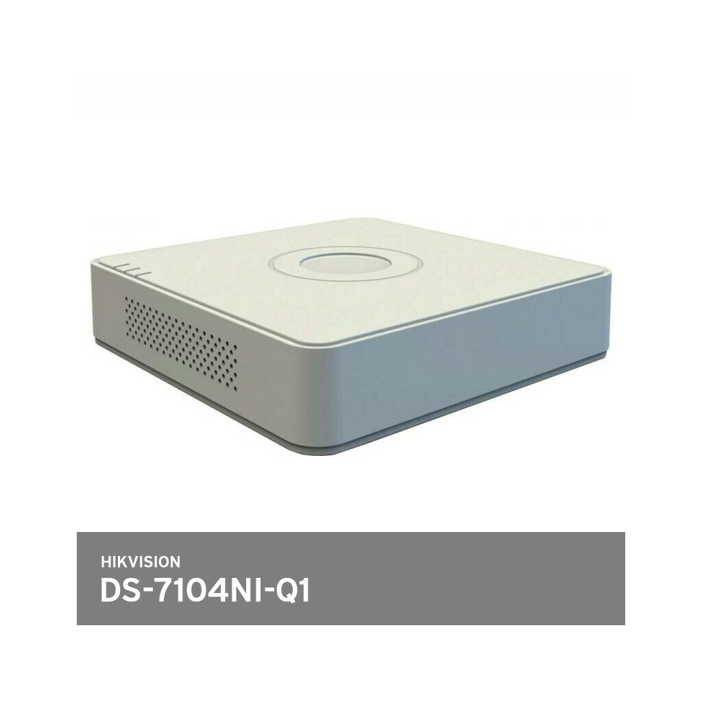 HIKVISION DS-7104NI-Q1, 4Kanal, 4Mpix, H265+, 1 HDD Desteği, 1520P Kayıt, 60Mbps Bant Genişliği, NVR - Hikvision - görsel 2