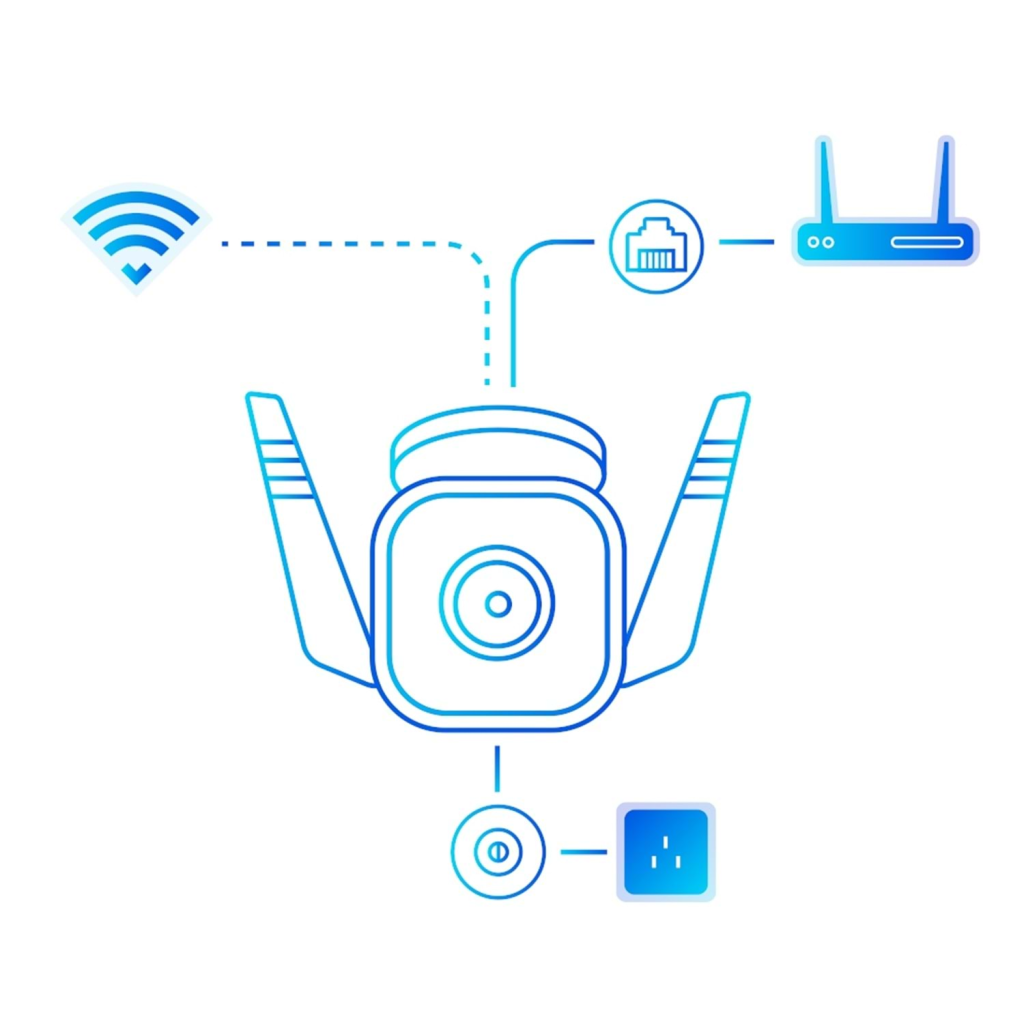 TP-LINK Tapo TC65 (C310), 3,0Mpix, İç ve Dış Mekan, IP66, WiFi, 30Mt. Gece Görüşü, İki Yönlü Ses Güvenlik Kamerası - Tp-Link - görsel 5