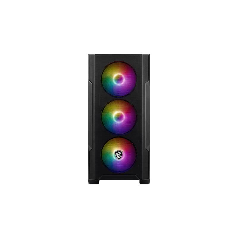 MSI MAG FORGE M100R USB3.2 4x12CM ARGB FAN PENCERELI M.ATX SIYAH KASA - MSI - görsel 2