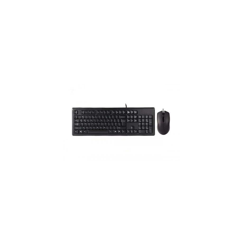 A4 TECH KR-9276, Siyah, USB Kablolu, Türkçe Q, Multimedya, Klavye Mouse Set - A4-Tech - görsel 3
