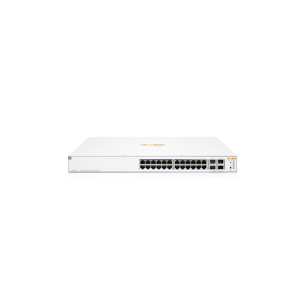 HP Aruba Instant On, JL683B, 1930-24G, 24Port, GigaBit, PoE 195W, 4 Port Gigabit SFP, Yönetilebilir, Rack Mount Switch - Hp