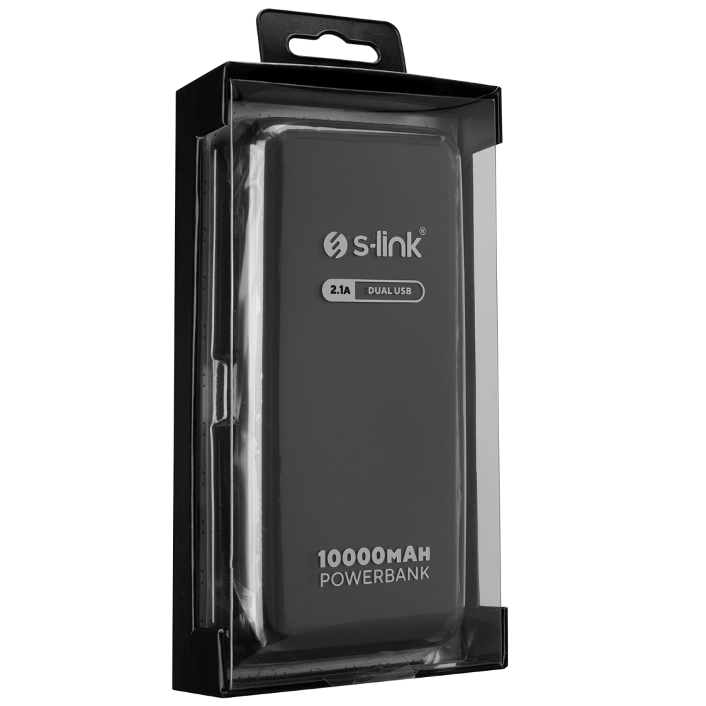S-LINK IP-G13K, Siyah, 10.000mAh, 1xUSB, 1xMicro USB, 4in1 Kablolu (Type-C, Lightning, Micro ve USB), LCD Göstergeli, PowerBank - S-Link - görsel 5
