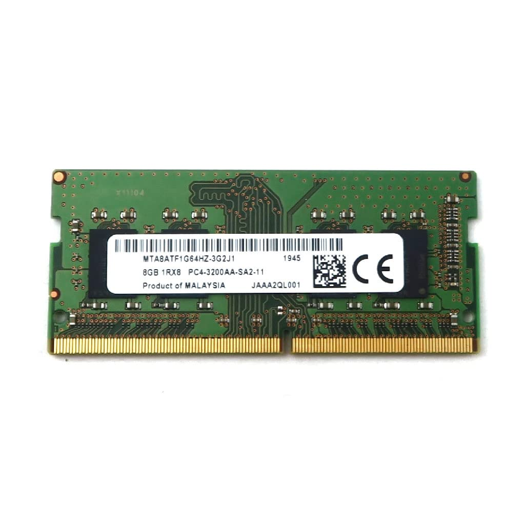 MICRON MTA8ATF1G64HZ-3G2J1, 8Gb, 3200Mhz, DDR4, Sodimm Notebook RAM, 1,2V, CL22 - Micron