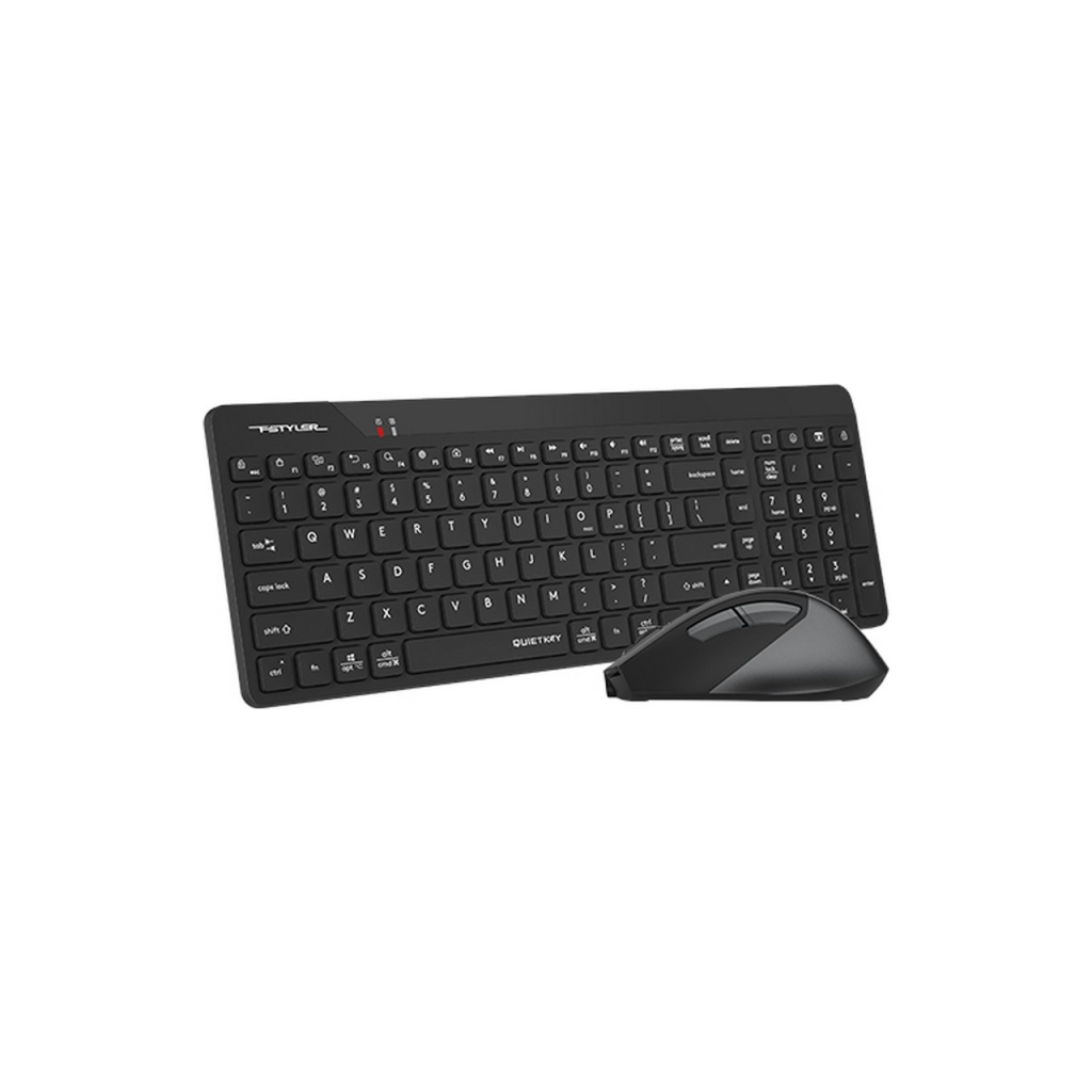 A4 TECH FG2400 AIR2 Siyah, FSTYLER, 2.4Ghz Mini Kablosuz, Türkçe Q, SESSİZ Klavye Mouse Set - A4-Tech - görsel 3