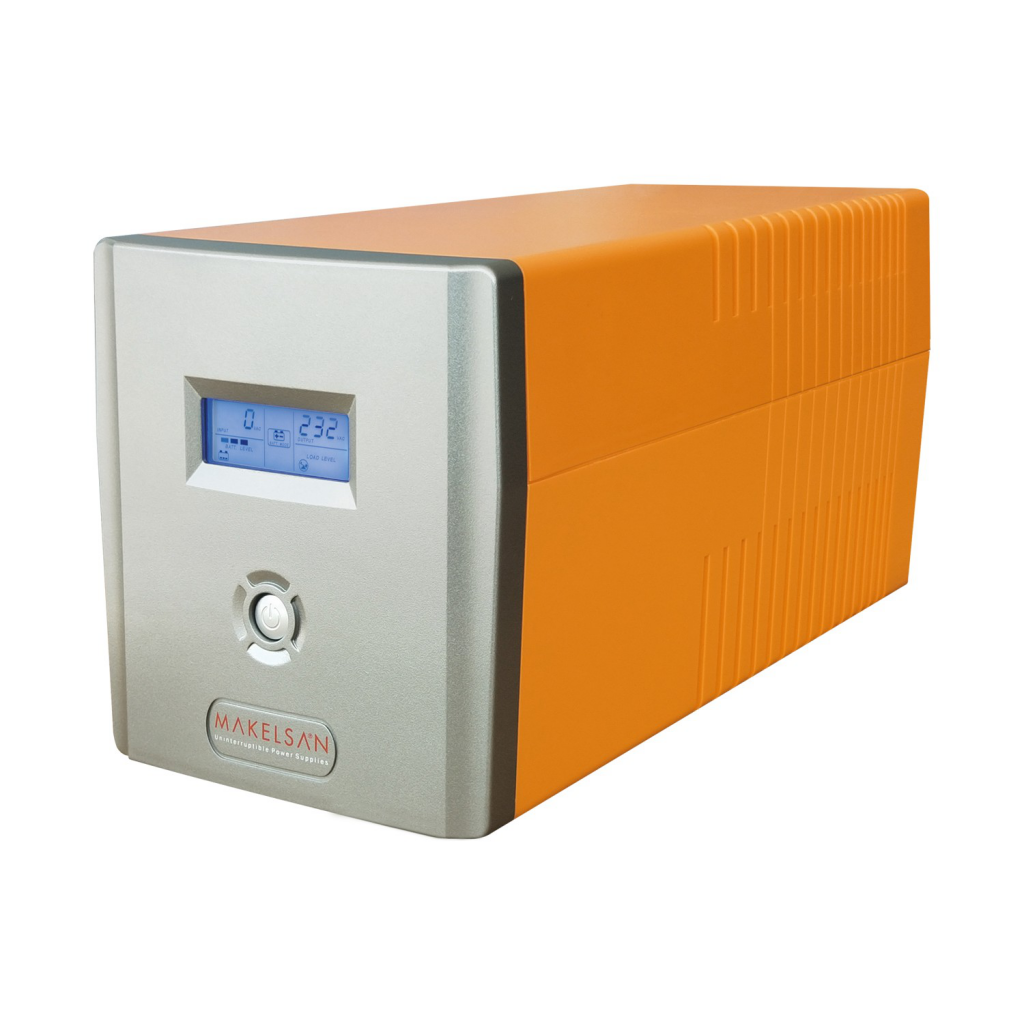 MAKELSAN LION 1200VA Line Interactive UPS  (2x7A Akü) - Makelsan