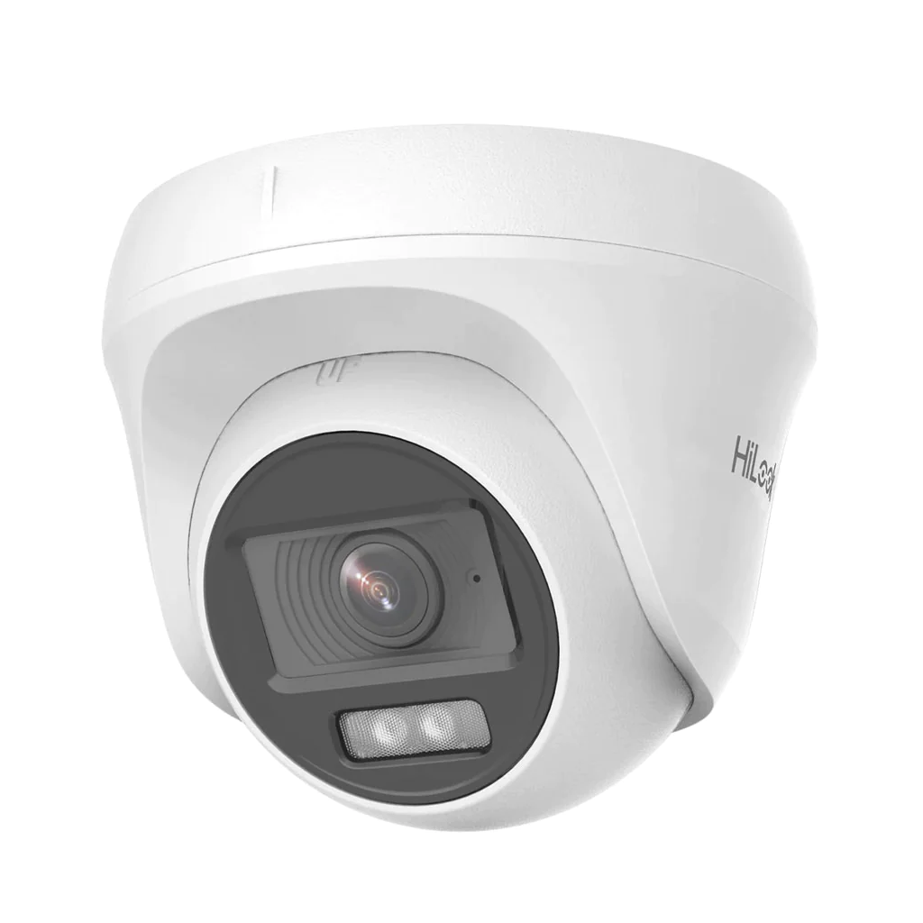 HILOOK THC-T127-LPS, 2Mpix, 2.8mm Lens, 20Mt Gece Görüşü, Dual Light, Dahili Mikrofon, Dome Kamera - Hilook