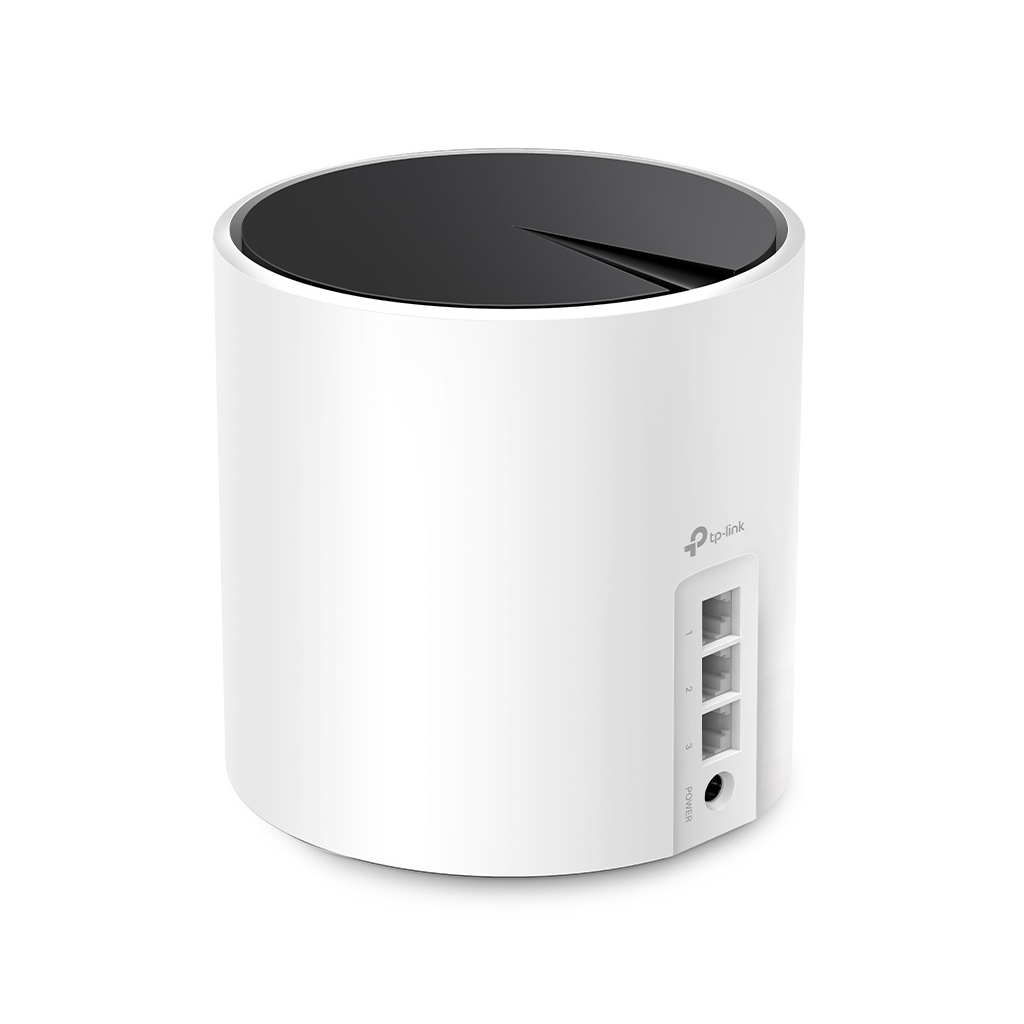 TP-LINK DECO-X55, AX3000, Tekli Mesh, 3000Mbps, Dual Band, WiFi6, 3Port Gigabit Lan, 230m2 Çekim Alanı, Router, Geniş Alan İnternet Ağı Sağlayıcısı - Tp-Link - görsel 2