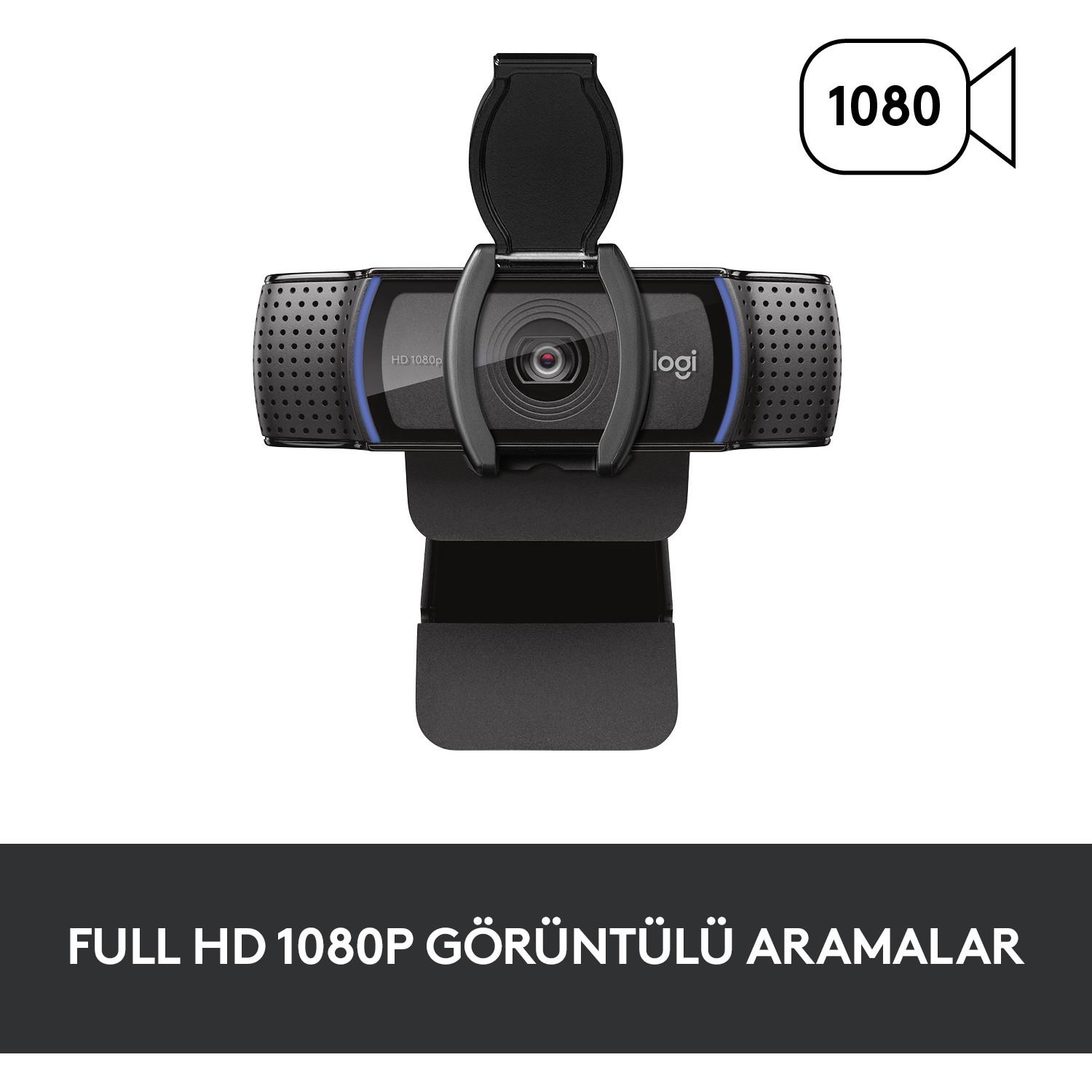 LOGITECH C920S HD PRO WEBCAM SİYAH 960-001252 - Logitech - görsel 2
