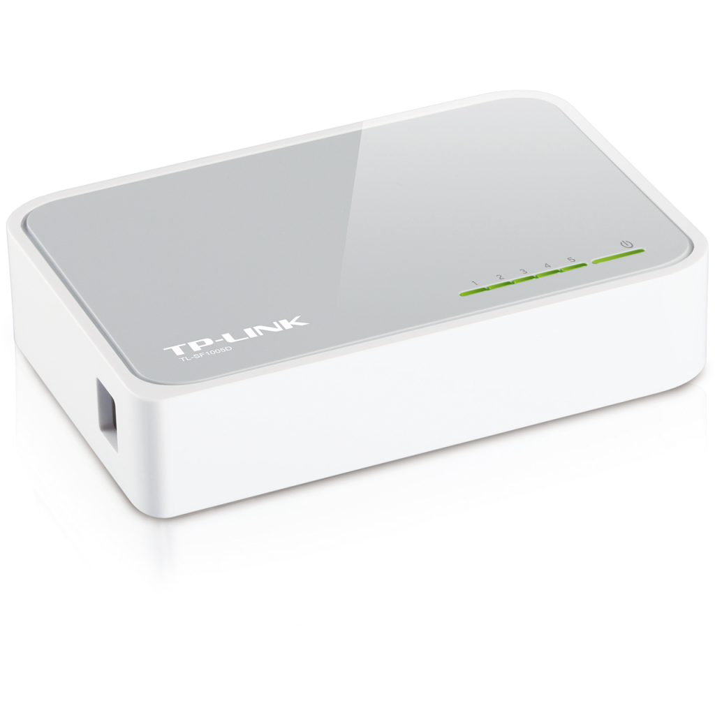 TP-LINK TL-SF1005D, 5 Port, MegaBit, Yönetilemez, Masaüstü Switch - Tp-Link