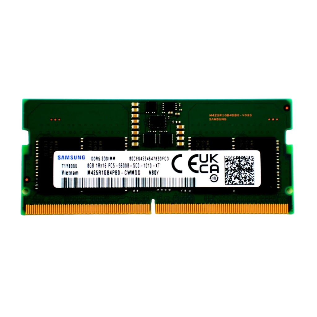 Samsung SAMSO5600/8, 8GB, DDR5, 5600MHz,  CL46, 1.1V Notebook Ram (M425R1GB4PB0-CWM0D) - Samsung - görsel 2