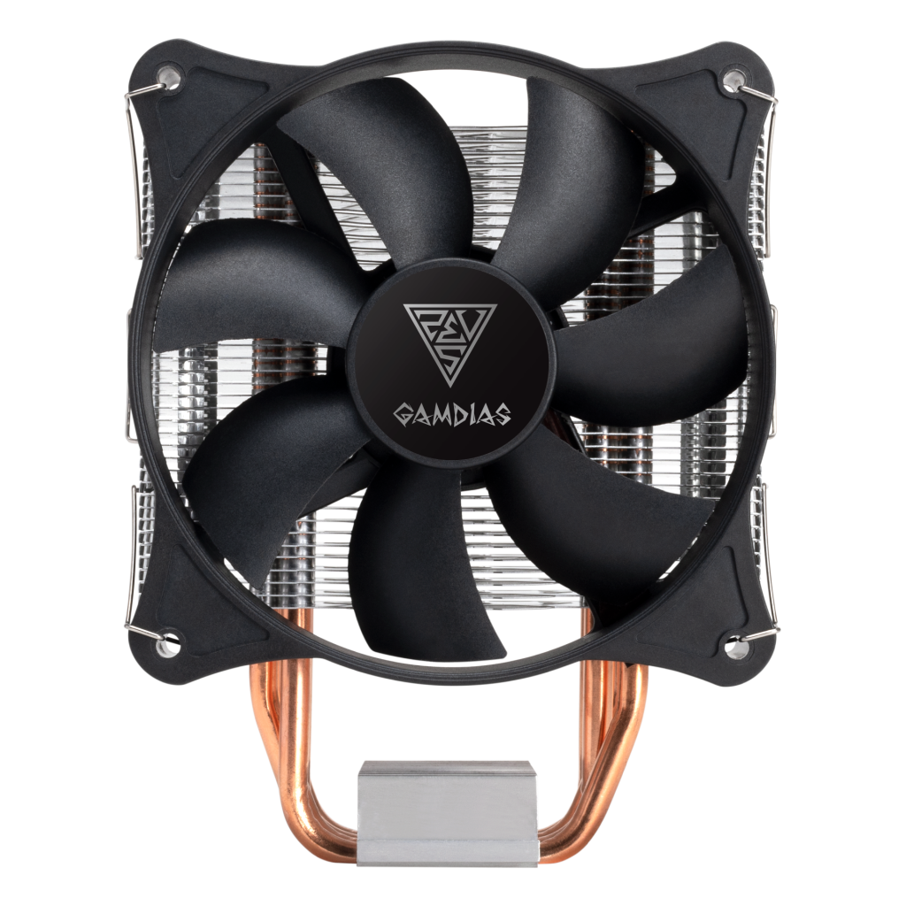 GAMDIAS BOREAS E1-410 MONO, 120mm, CPU  Kule Tipi Hava Soğutma, Doğrudan Temas Teknolojisine Sahip 4 adet Gelişmiş Bakır Isı Borusu (AMD AM4 ve INTEL Tüm işlemciler ile uyumlu) - Gamdias