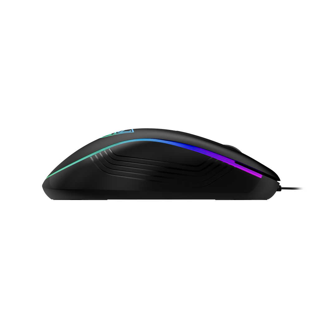 GAMDIAS AURA GS3, Çok Renkli Aydınlatma,  USB Kablolu, 6 Programlanabilir Buton, Gaming Mouse, 3.600 DPI, Siyah - Gamdias - görsel 4