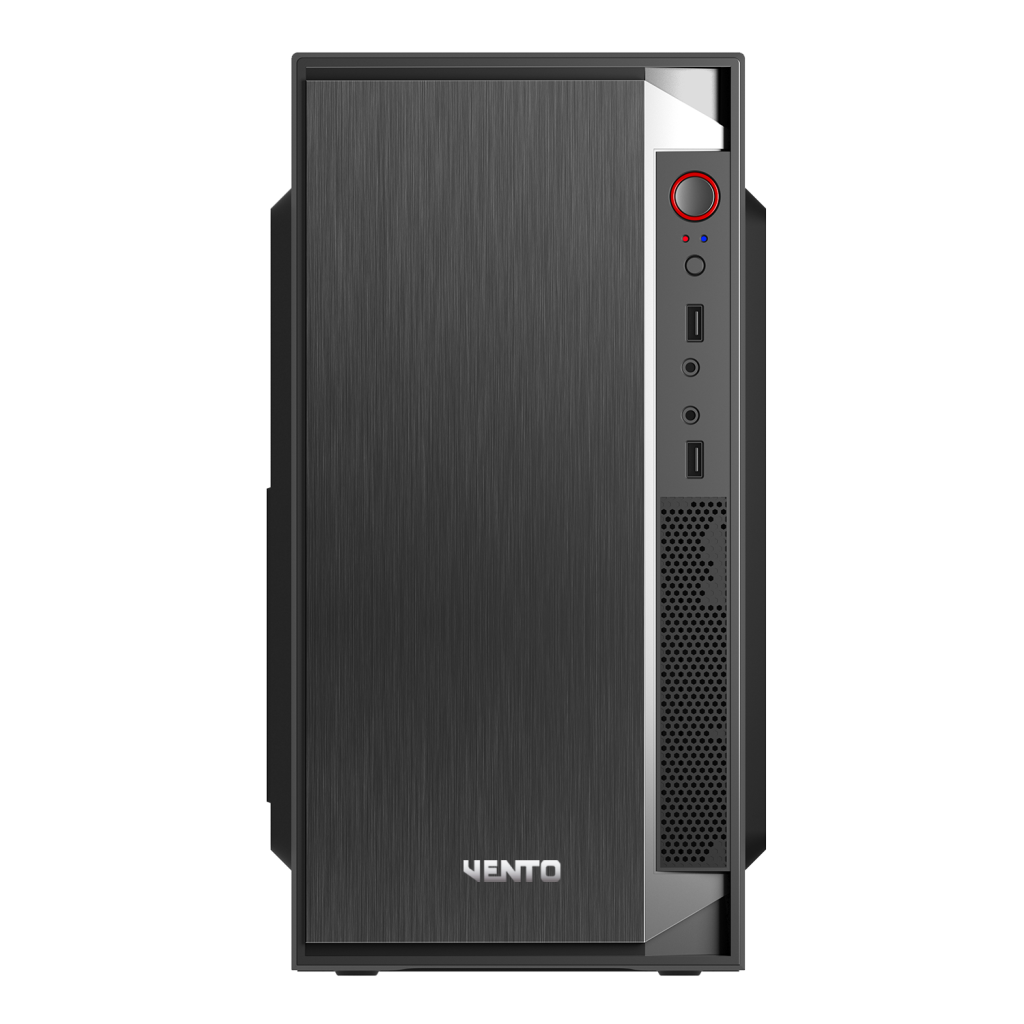 VENTO VS119S, 400W (Peak), Siyah, Micro ATX, Tower, Kurumsal, KASA - Vento - görsel 2