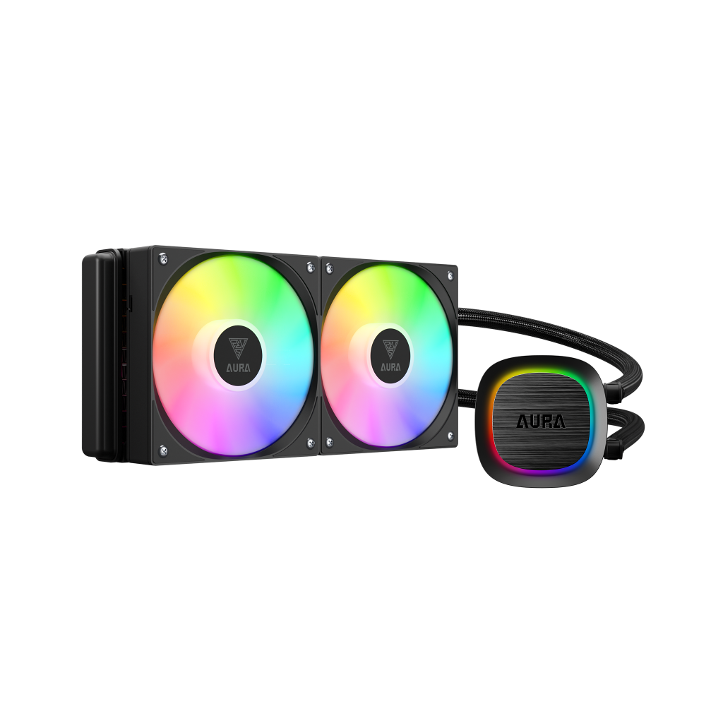GAMDIAS AURA GL240 V2, 240mm, RGB, 2 Fanlı, CPU Sıvı Soğutma - Gamdias
