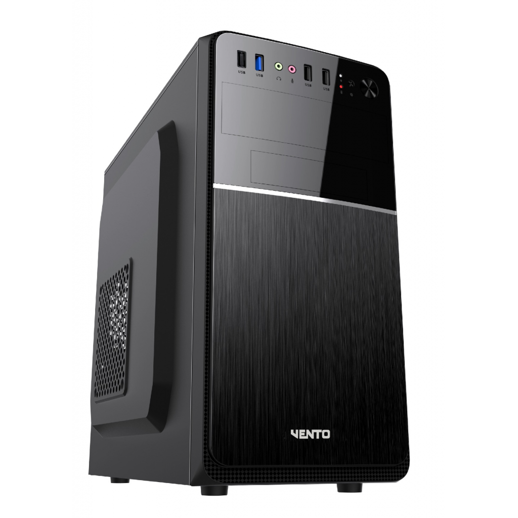 VENTO TML0117 Mid Tower, Peak 400W Siyah, ATX Kurumsal KASA - Vento