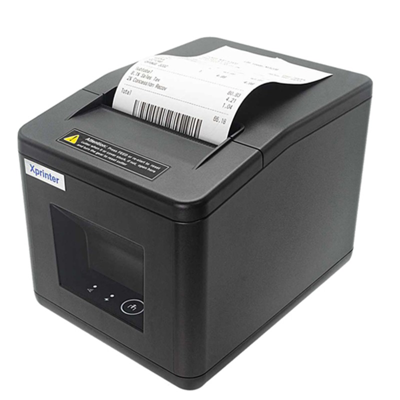 XPRINTER XP-Q805K 203DPI DİREKT TERMAL USB+ETHERNET OTOMATİK KESİCİ FİŞ YAZICI - Xprinter