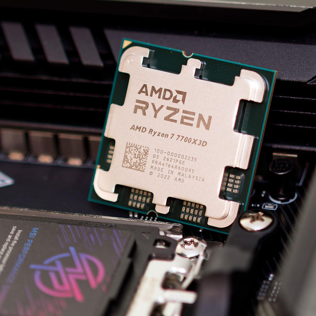 AMD RYZEN 7 7700X3D 8 Core, 4,00-4.50GHz, 104Mb Cache, 120W,  AM5 Soket, TRAY, (Dahili Grafik VAR, Fan YOK) TÜRKİYE Distibütör GARANTİLİ - Amd - görsel 4