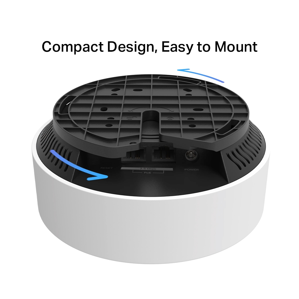 TP-LINK DECO-X50-POE, AX3000, Tekli Mesh,  3000Mbps, Dual Band, WiFi6, 3Port Gigabit Lan, 230m2 Çekim Alanı, Router, Geniş Alan İnternet Ağı Sağlayıcısı - Tp-Link - görsel 5