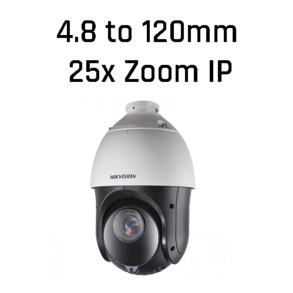 HIKVISION DS-2DE4425IW-DE, 4Mpix, 4,8-120mm Lens, 25X Optik Zoom, 100Mt Gece Görüşü, SD Kart, PoE, Ses Giriş Çıkış, H265+, Speed Dome PTZ IP Kamera (Ayak Dahil) - Hikvision - görsel 3