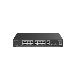 RUIJIE REYEE RG-ES220GS-P 20 PORT 10/100/1000 16xPOE 250W +2SFP YONETILEBILIR SW - REYEE