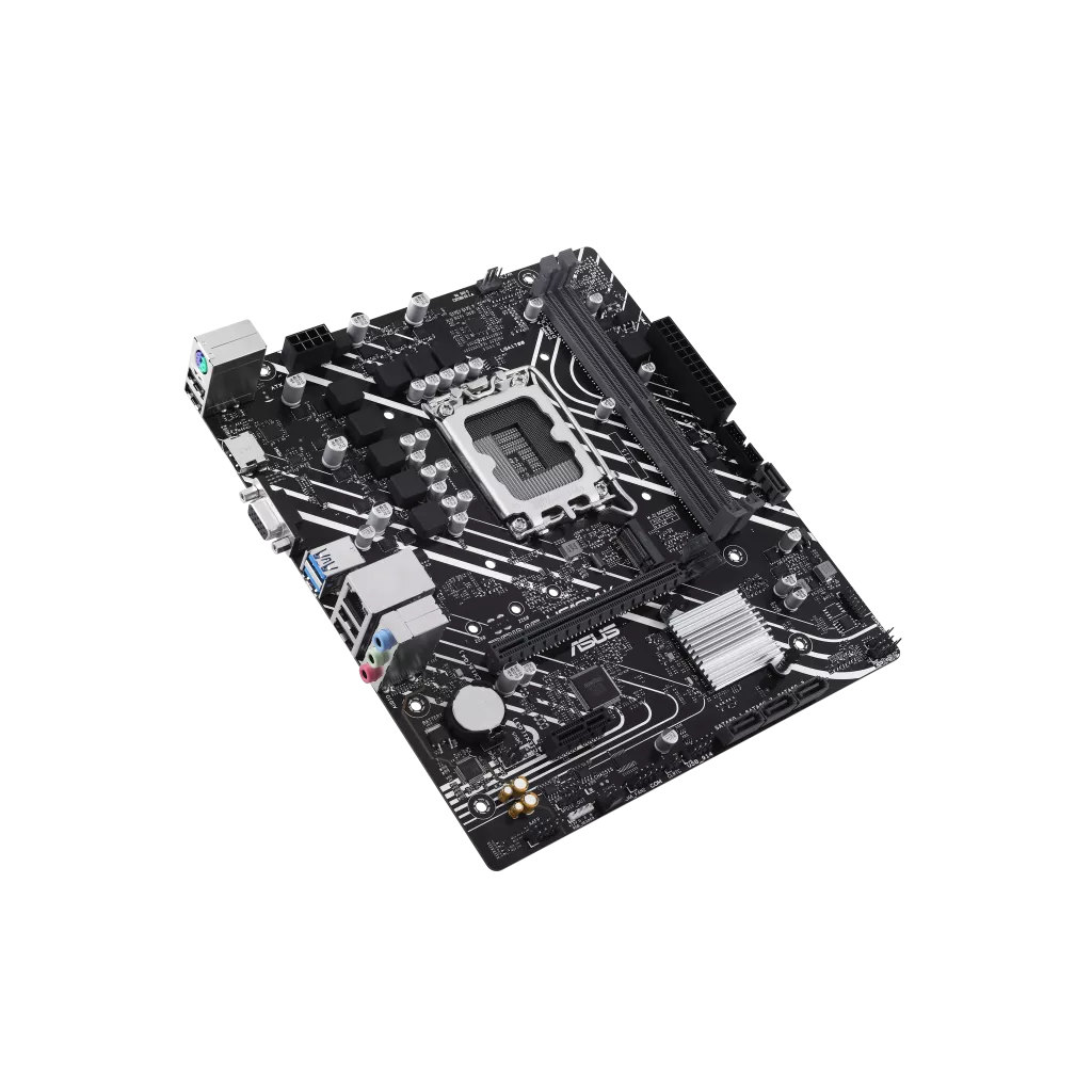 ASUS PRIME H610M-K H610 DDR5 Vga GLan mATX HDMI M2 USB3 RGB 1700p Anakart - ASUS - görsel 4