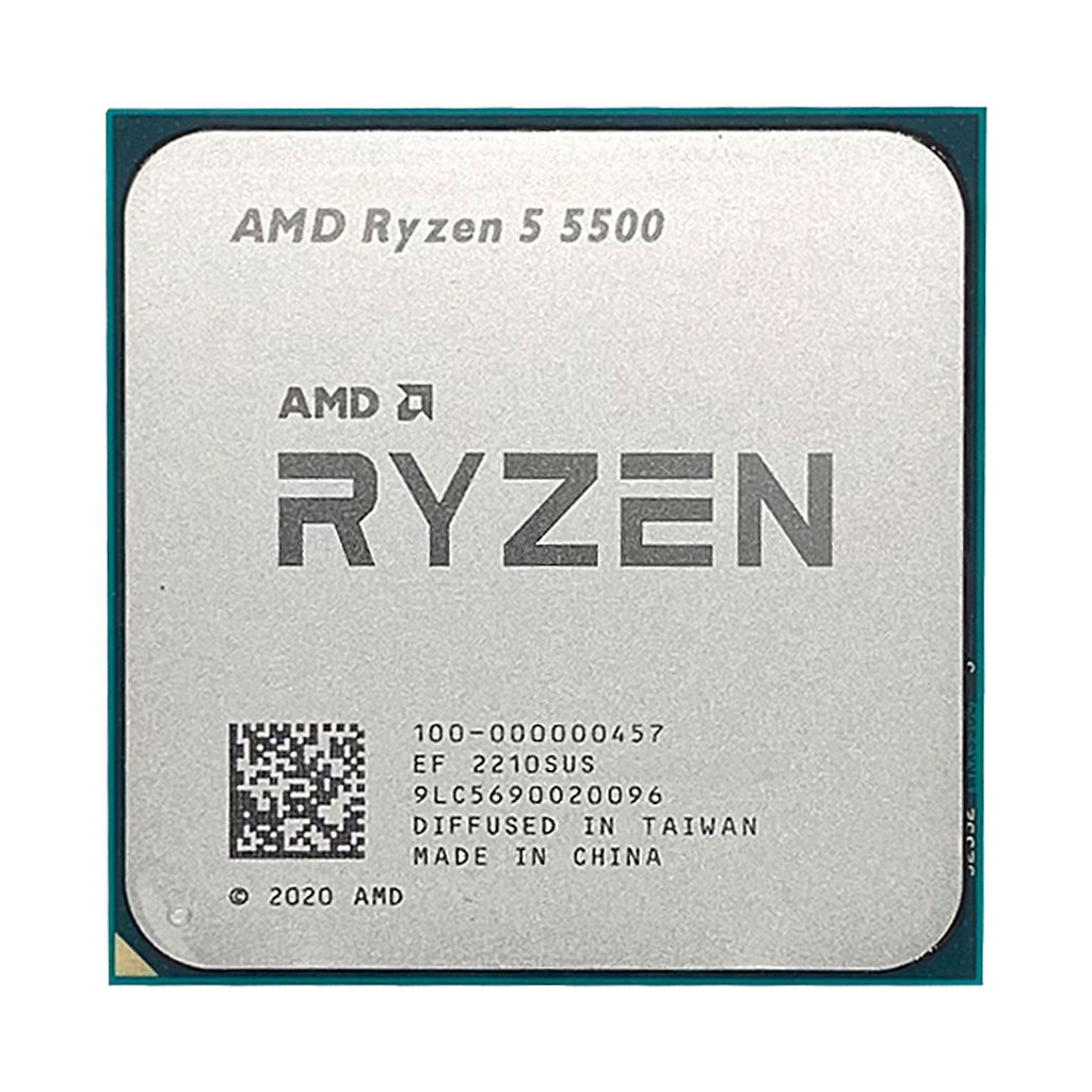AMD RYZEN 5 5500 6 Core, 3,60-4.20GHz, 19Mb Cache,  65W, AM4 Soket, TRAY, (Dahili Grafik YOK, Fan YOK) TÜRKİYE Distibütör GARANTİLİ - Amd - görsel 2