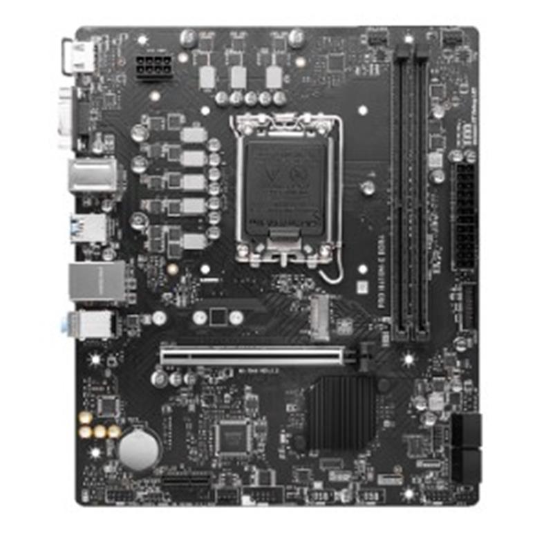 MSI PRO H610M-E H610 DDR5 Vga GLan mATX HDMI M2 USB3.2 1700p Anakart - MSI - görsel 3