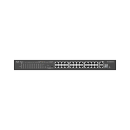 RUIJIE REYEE RG-ES126S-P 24 PORT 10/100 1xUPLINK 1xCOMBO 370W POE YONETILEMEZ SW - REYEE