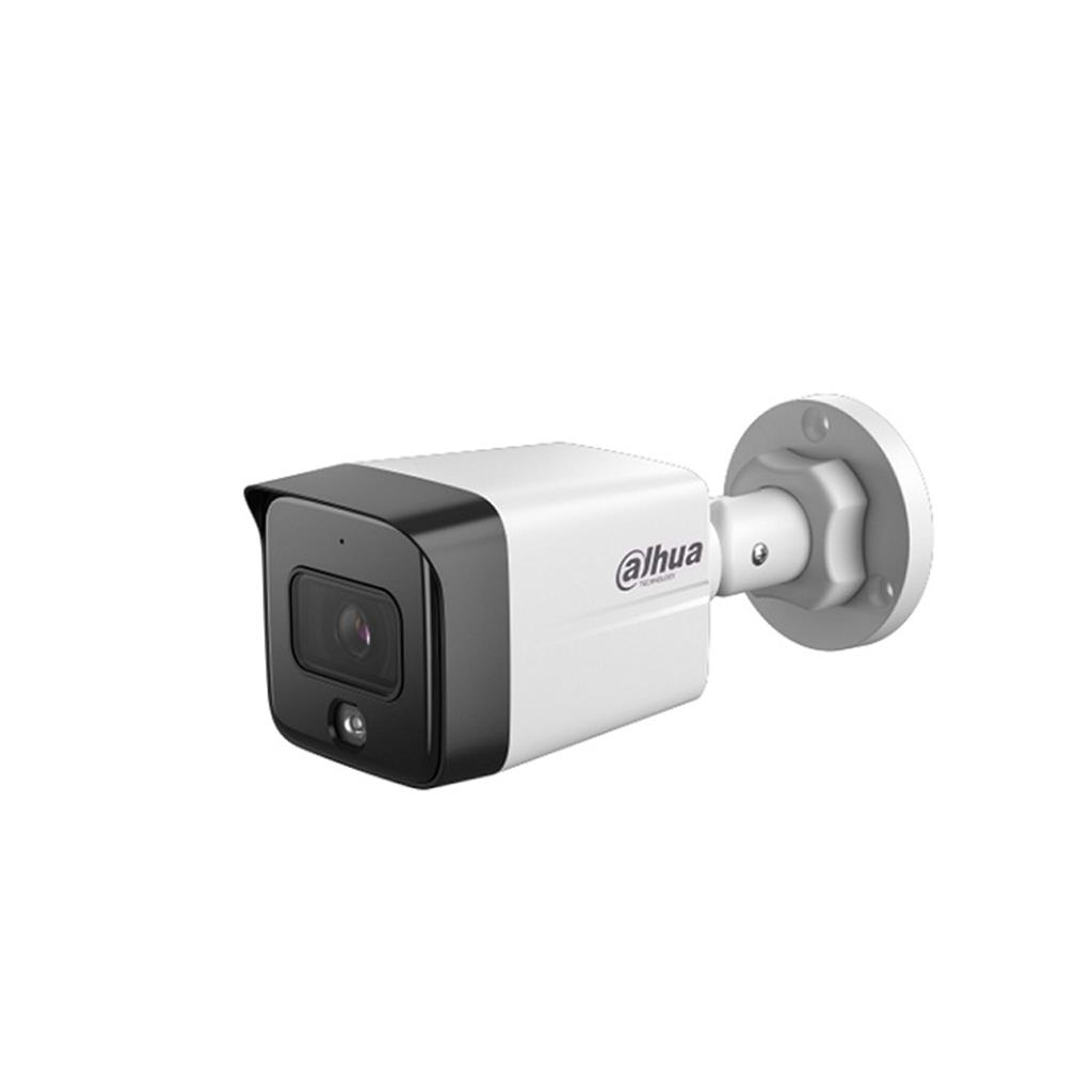 DAHUA IPC-HFW1230TC1-SA, 2Mpix, 2,8mm Lens,  SD Kart, Starlight, H265+, Dahili Mikrofon, 30Mt Gece Görüşü, IP67, PoE Bullet IP Kamera - Dahua