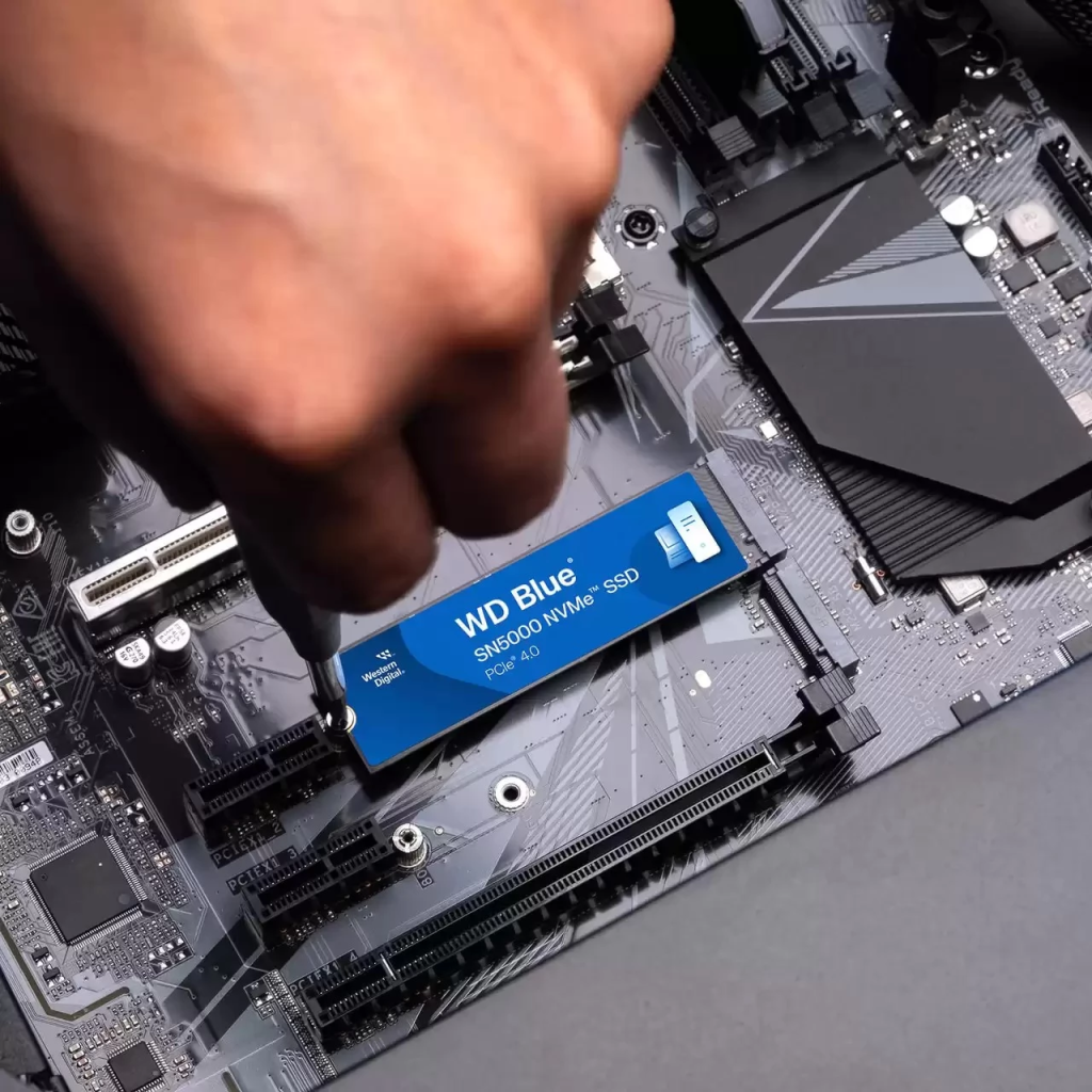 WD Blue SN5000, WDS500G4B0E, 500GB, 5000/4000, Gen4, NVMe PCIe M.2 2280,  SSD - Western Digital - görsel 2